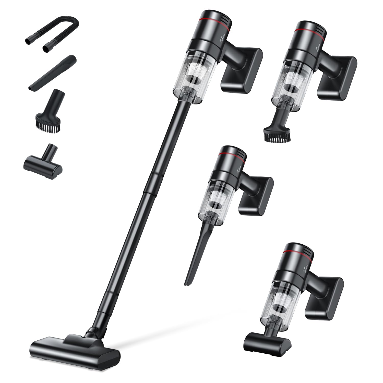 Amazon | 掃除機 コードレス 【2025革新版&15000pa 超強力吸引&ライト