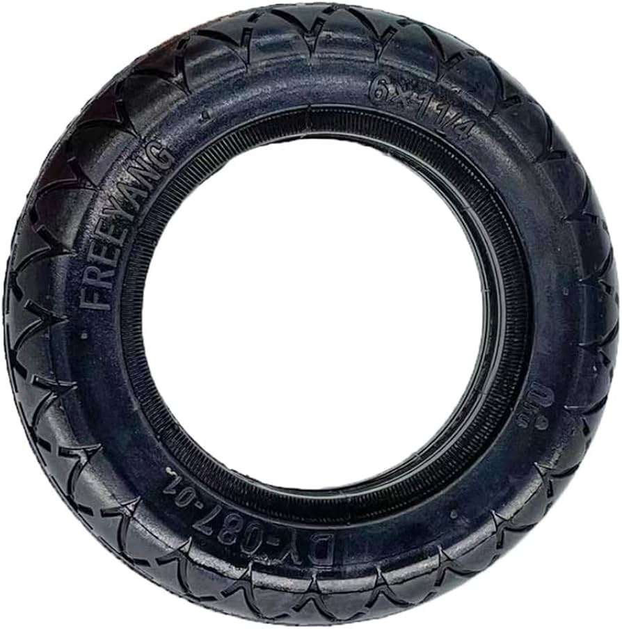 Amazon.co.jp: 6 インチ 6X1 1/4 ソリッドタイヤ折りたたみ自転車電動