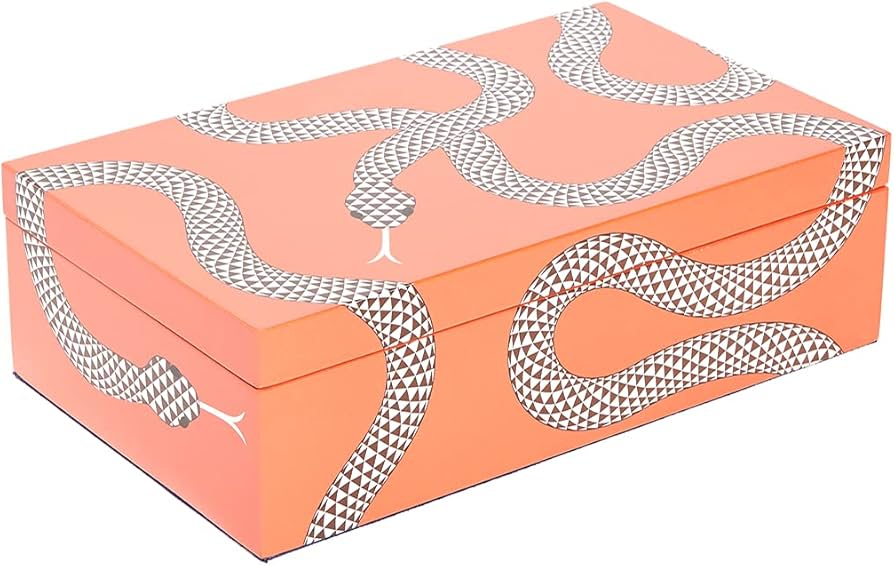 Amazon.com: Jonathan Adler Medium Eden Lacquer Decorative Box