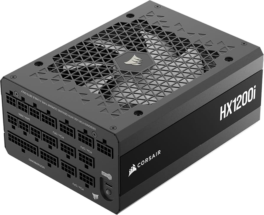 Amazon.com: CORSAIR HX1200i (2025) Fully Modular Ultra-Low Noise