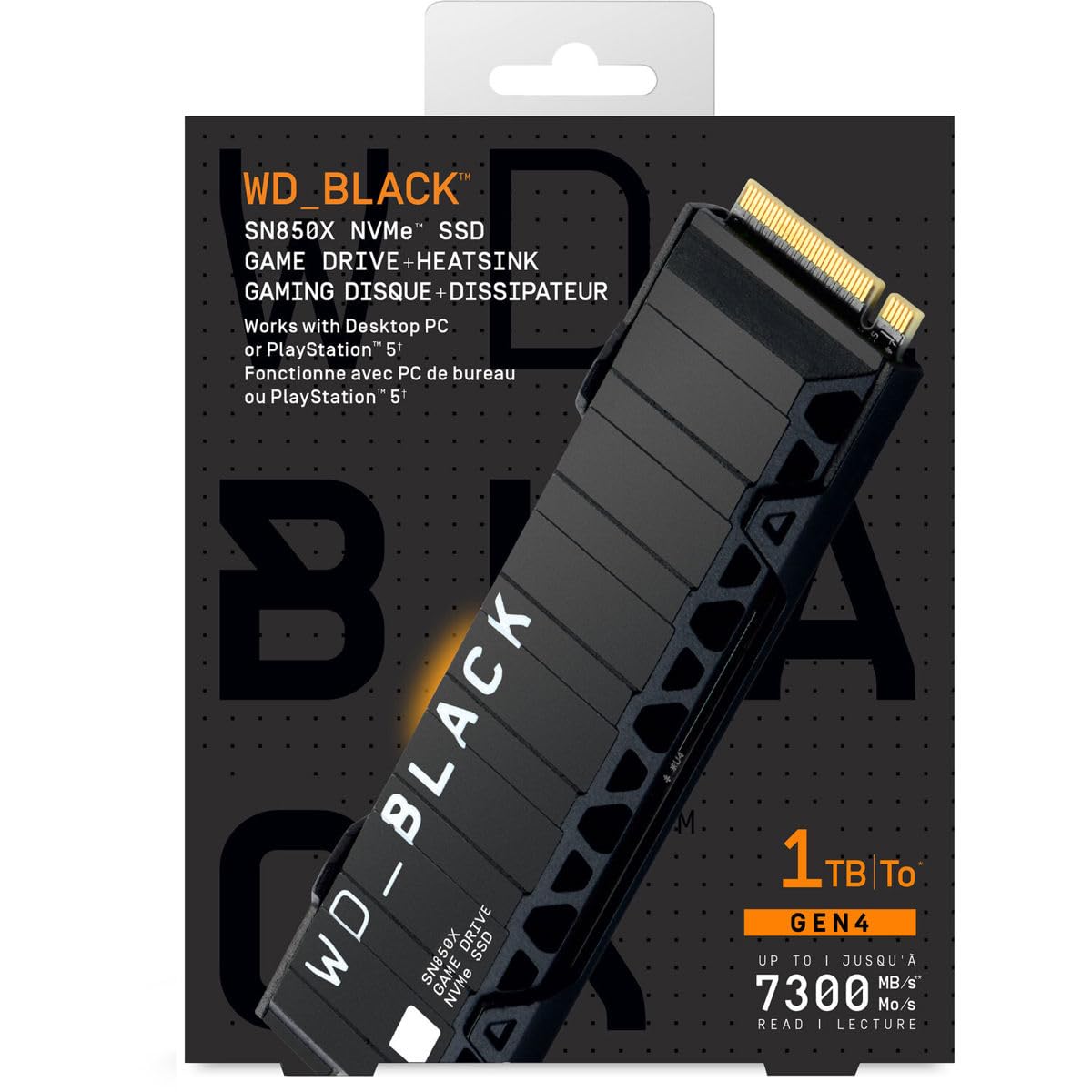 Amazon | WD_BLACK SN850X NVME SSD ヒートシンク 1TB。 | WD_BLACK