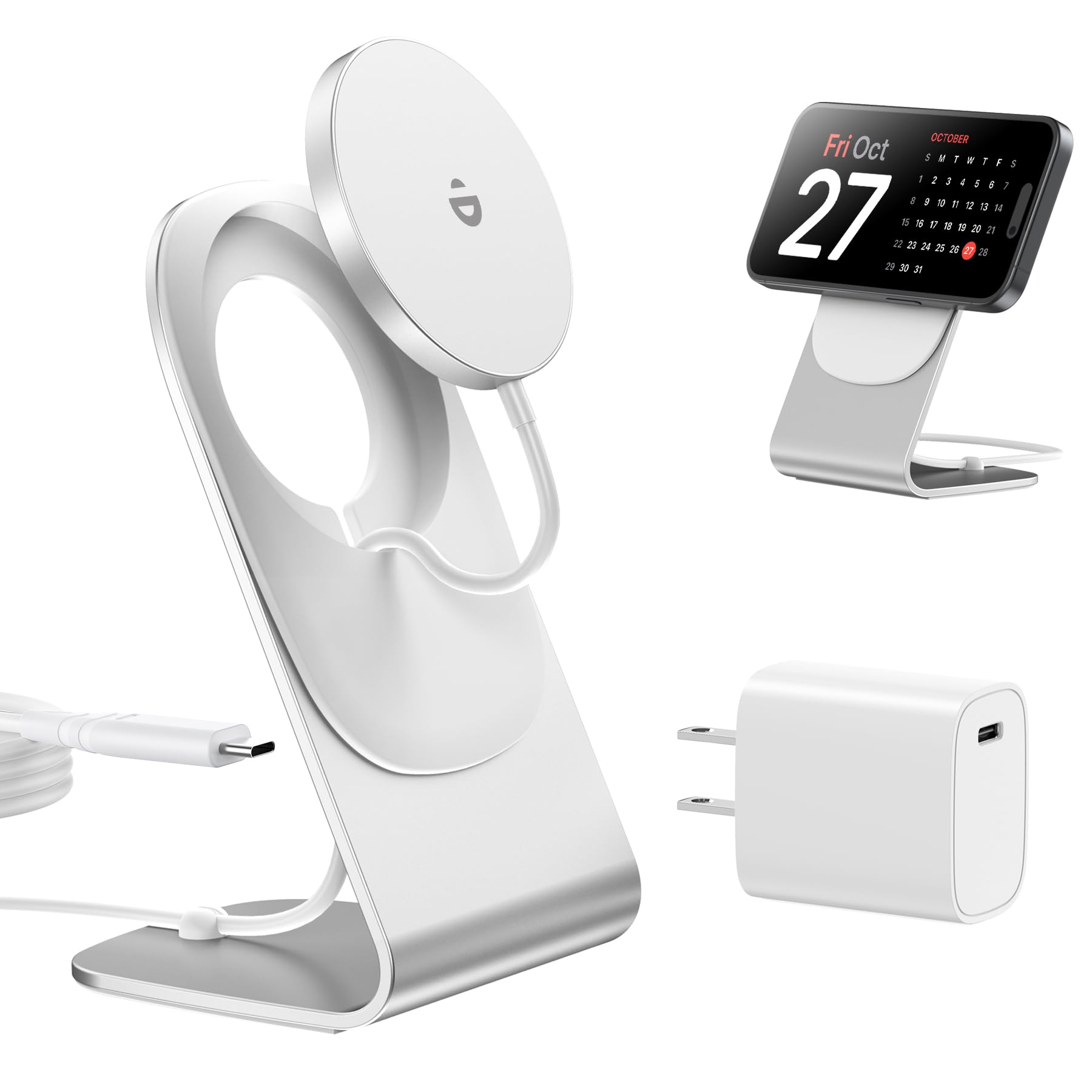 新品同様】Apple iPhone 15 本体 ブルー&マグネット充電器セット