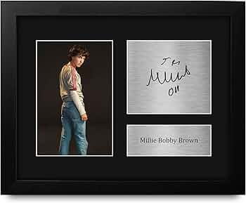 Amazon.com: HWC Trading Millie Bobby Brown Stranger Things Gifts