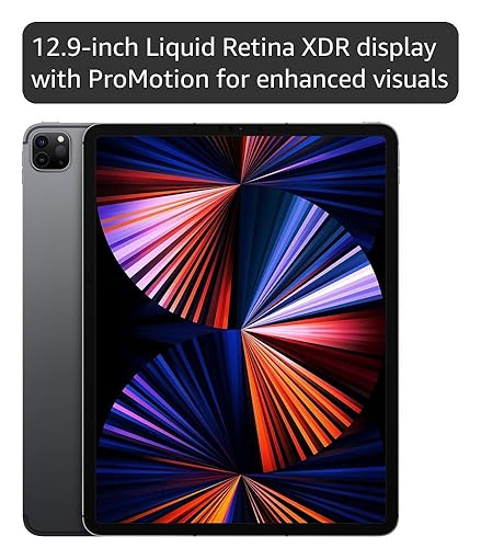 Amazon.com : Apple 2021 iPad Pro 12.9-inch, Wi‐Fi + Cellular