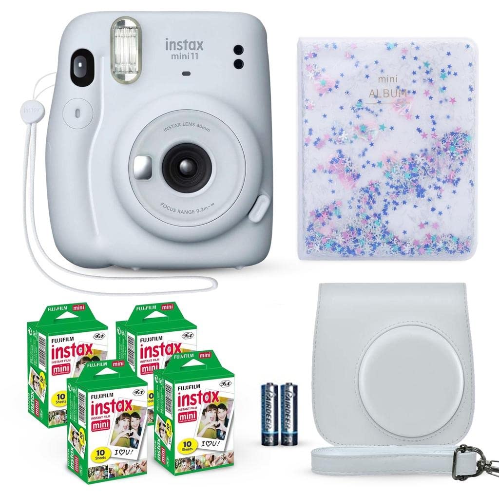Amazon.com : Fujifilm Instax Mini 11 Instant Camera Ice White +