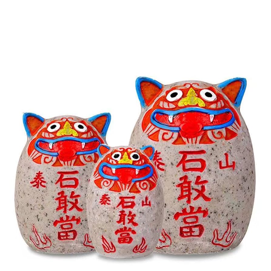 中国山東省泰山桃ノ木縁起物置物