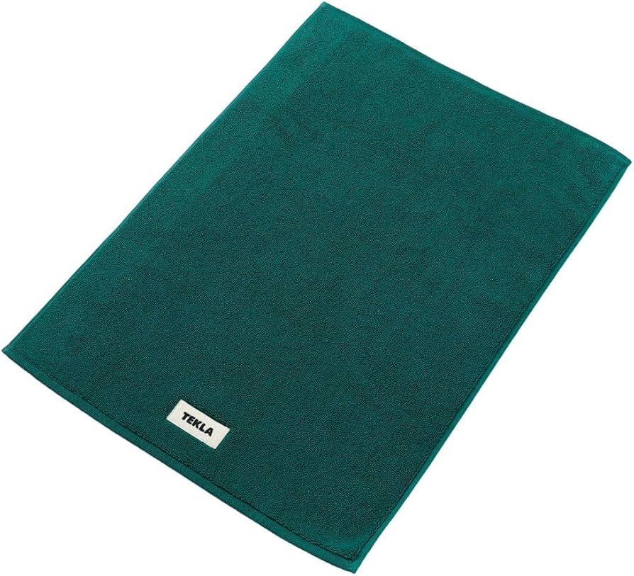 Amazon | [テクラ]バスマット 70X50cm BATH MATS (TEAL GREEN(グリーン