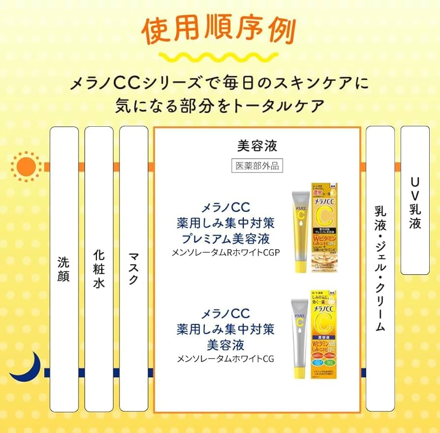 Amazon.co.jp: メラノcc 美容液 プレミアム 薬用しみ集中対策 20mL