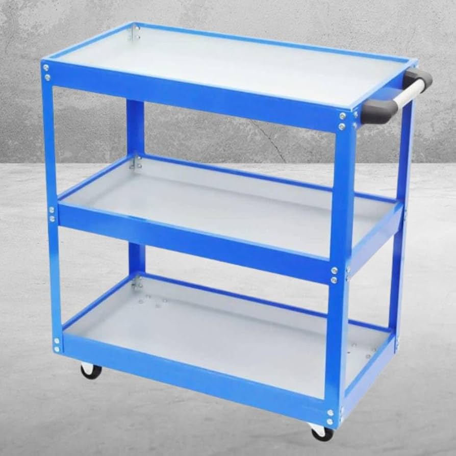 Amazon.co.jp: Bonarca ツールカート 3段 大型 ツールワゴン 台車