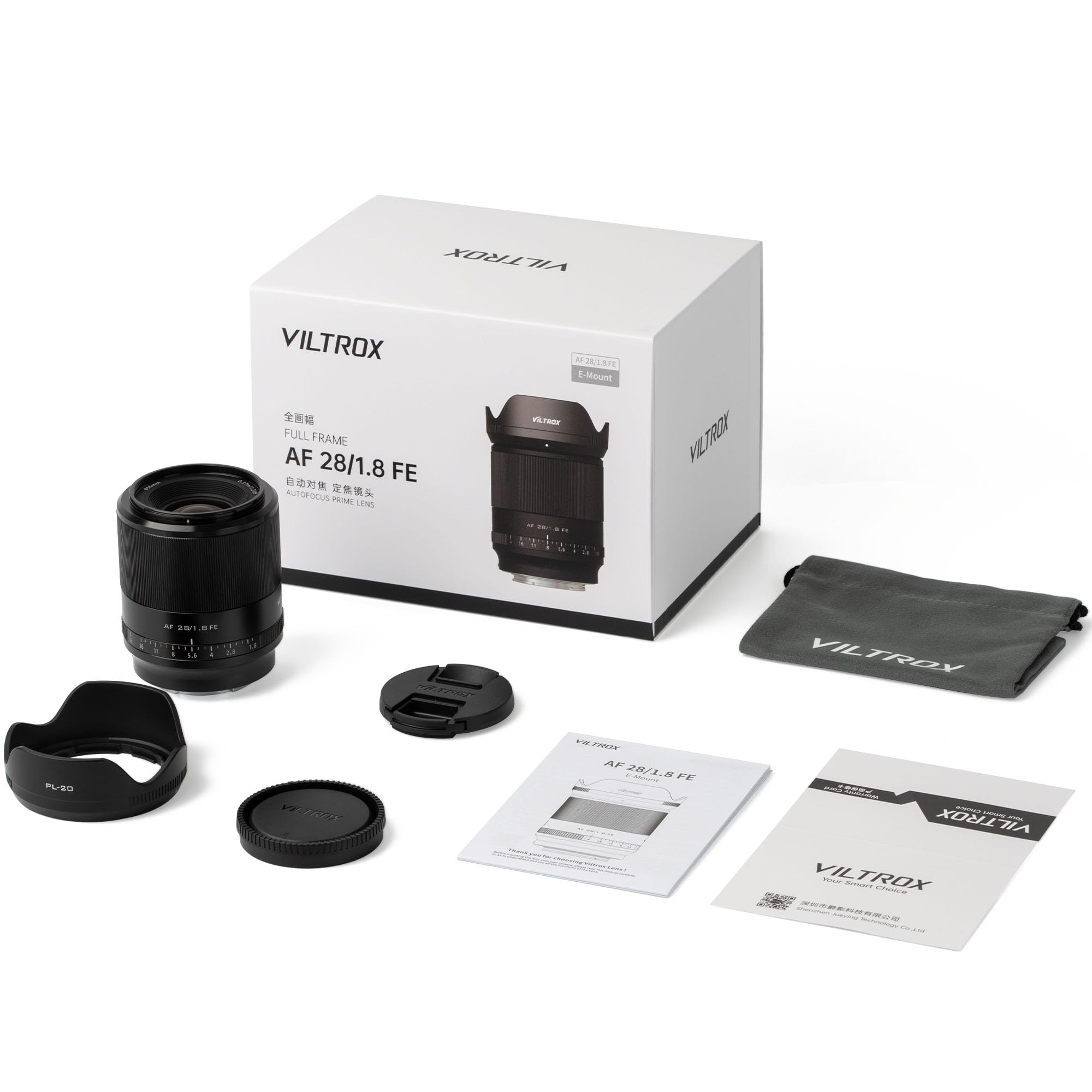 Amazon.co.jp: VILTROX AF 28mm F1.8 FE レンズ Sony Eマウント 広角