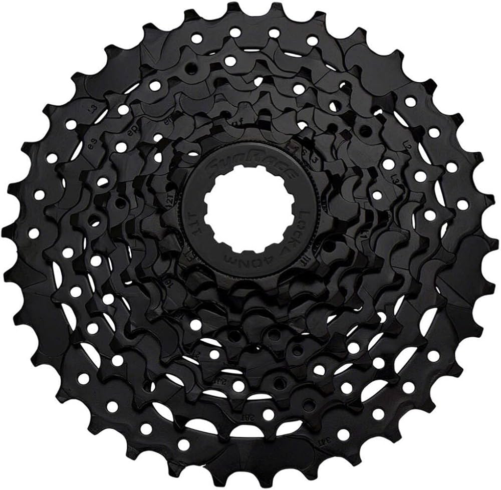 Amazon.com : SUNRACE CASSETTE 9SP 11-34 BLK CSM90 [9AV] : Sports