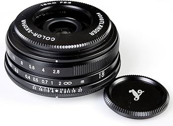 Amazon.com : Voigtländer Voigtlander Fujifim X 18mm F2.8 Color
