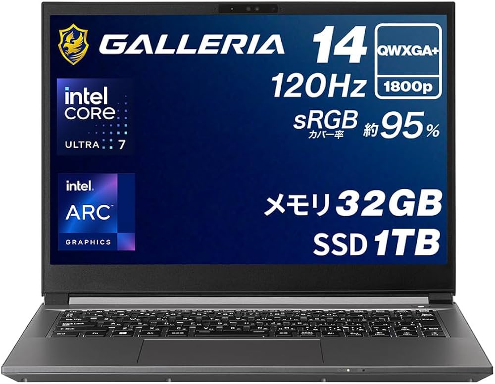 Amazon.co.jp: ガレリア クリエイターノートPC GALLERIA DL7C-IG-C4