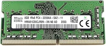 Amazon.co.jp: SK Hynix 8GB SODIMM DDR4 3200 PC4 3200AA 1Rx8