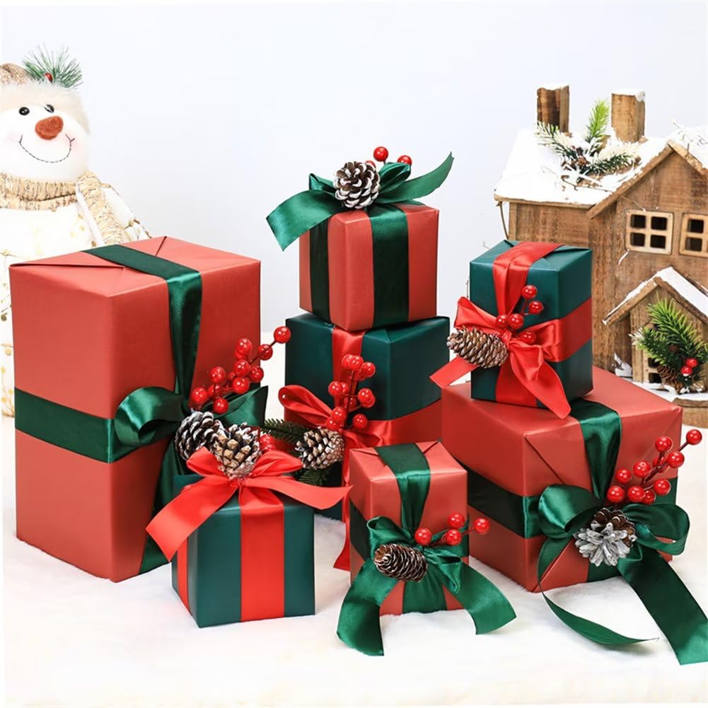 Amazon | クリスマス飾りセット ボックス プレゼントボックス