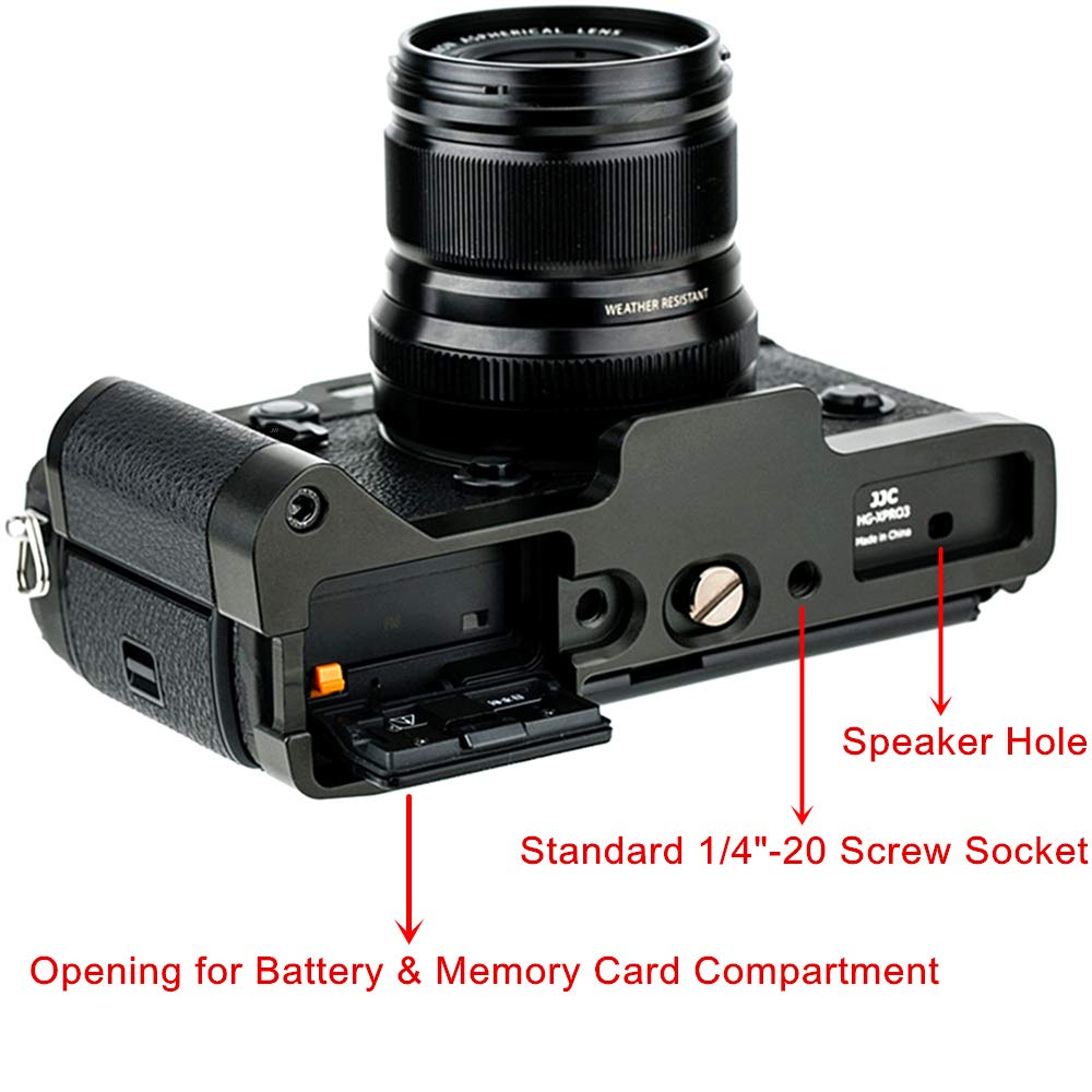 Amazon | JJC 金属ハンドグリップ Fujifilm X-Pro3 X-Pro2 X-Pro1