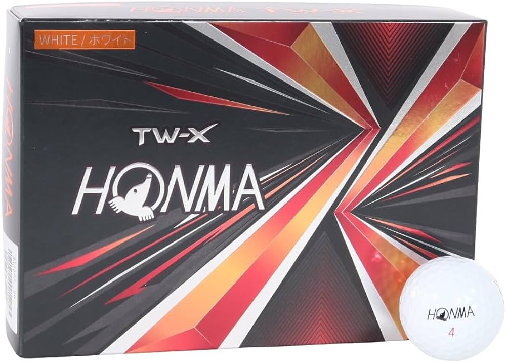 Amazon | ホンマ ゴルフ ボール TW-X TW-S 2021 1ダース 12球入り
