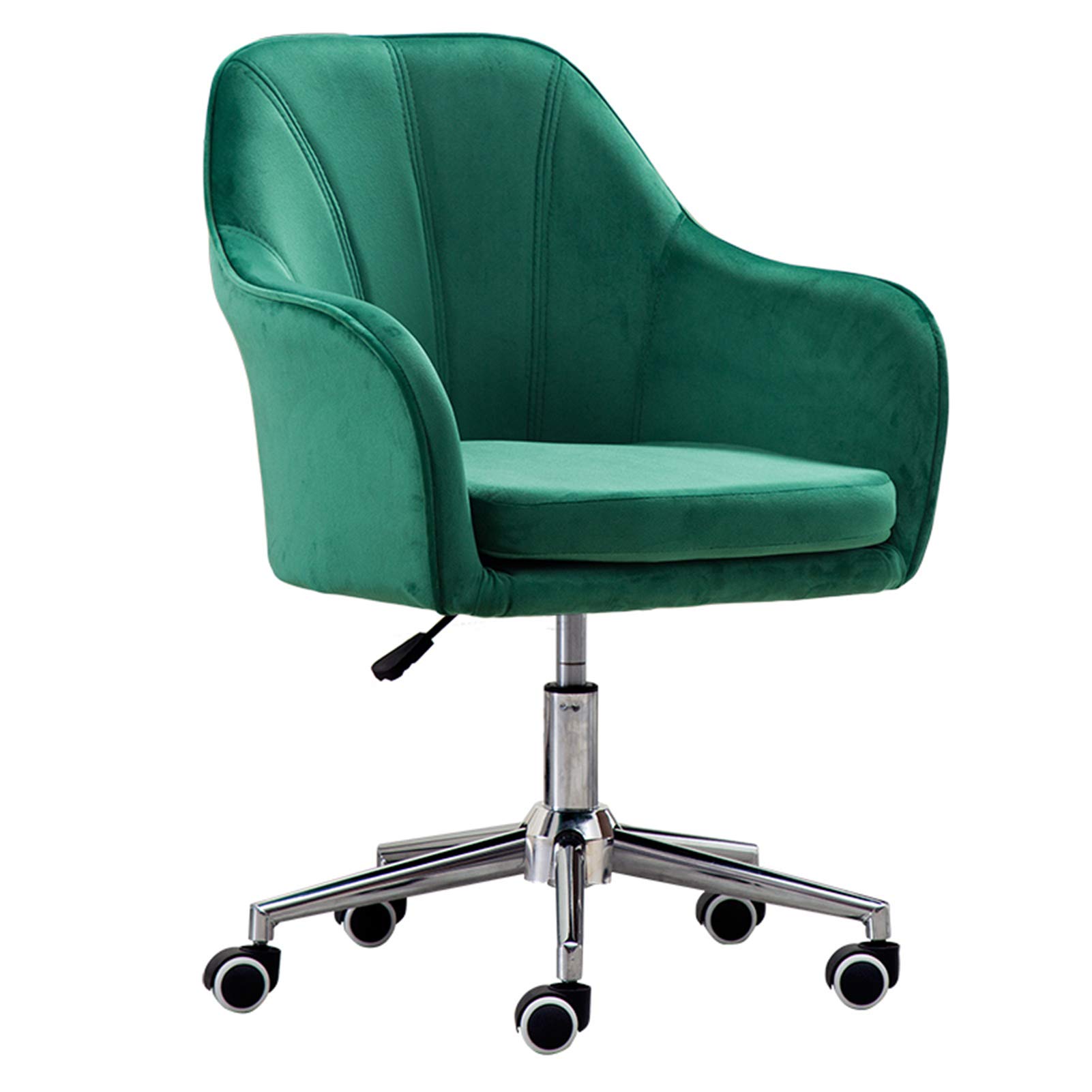 Amazon.co.jp: オフィスチェア グリーンベルベット モダンなホーム