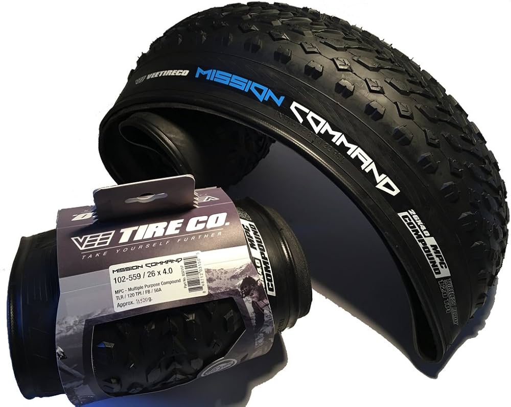 Amazon | Vee Veeラバー 26x4.0 ミッションコマンドファットタイヤ