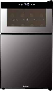 Amazon.co.jp: エスキュービズム 2ドア ミラーガラス冷蔵庫一体型