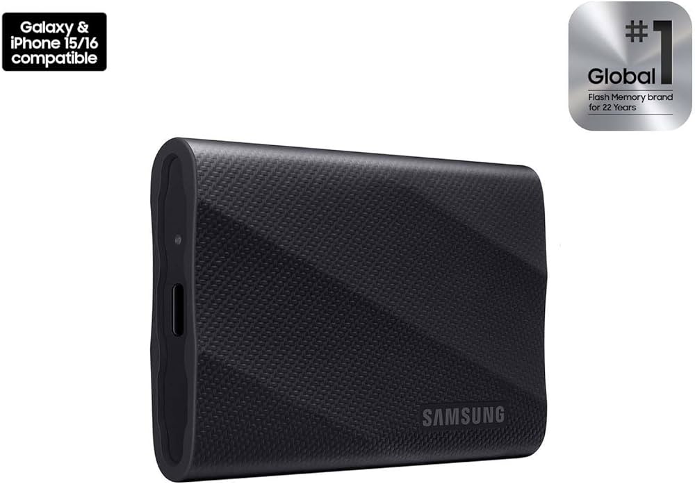 Amazon | Samsung T9 ポータブル SSD 2TB USB 3.2 Gen 2x2 外付け