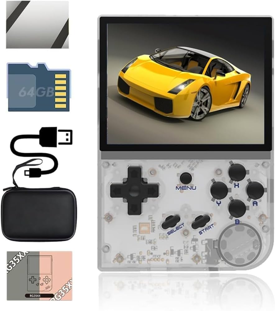 Amazon.co.jp: RG 35 XXハンドヘルドゲーム機Linuxシステム