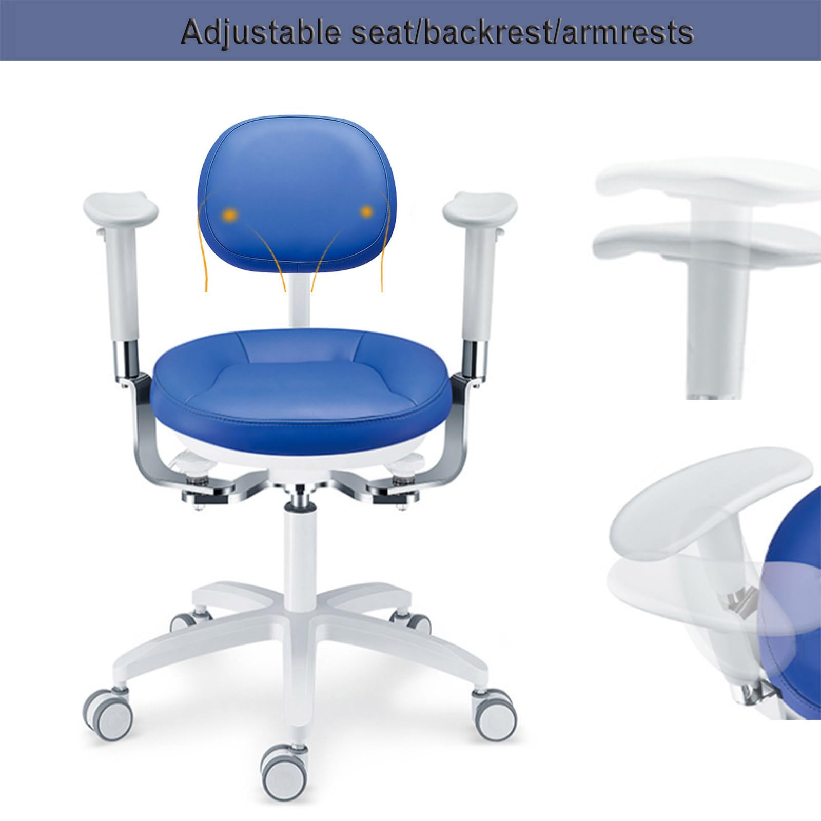 Amazon.co.jp: C,HYDTGZ 歯科用椅子 歯科医用スツール 歯科助手用椅子