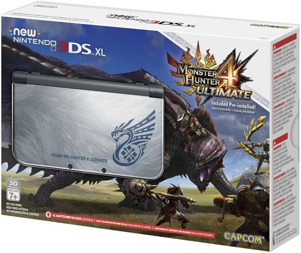 New Nintendo 3DS XL Monster Hunter 4 Ultimate Edition : Amazon.ca