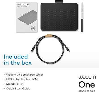 Amazon.com: Wacom One Bluetooth Drawing Tablet Medium 9.9