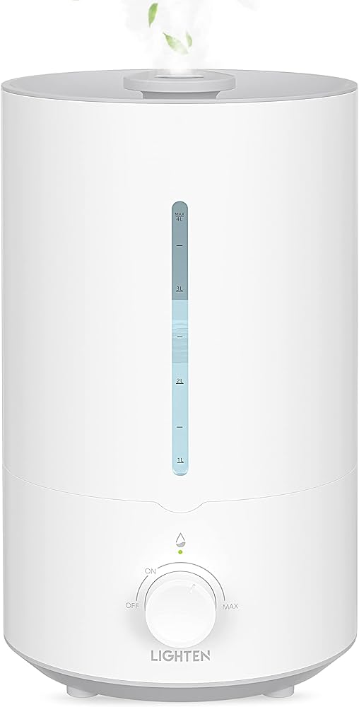 Amazon.co.jp: [禄越] 加湿器 卓上 大容量 4L超音波式 上から給水