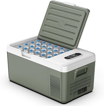 Amazon.co.jp: Alpicool 車載冷蔵庫 17L -20℃～20℃ 急速冷凍 3WAY電源