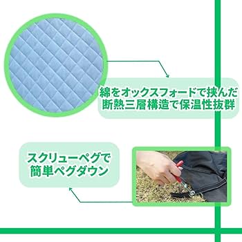 Amazon.co.jp: NOMADI. テントサウナ用テント本体 煙突ガード2枚付き