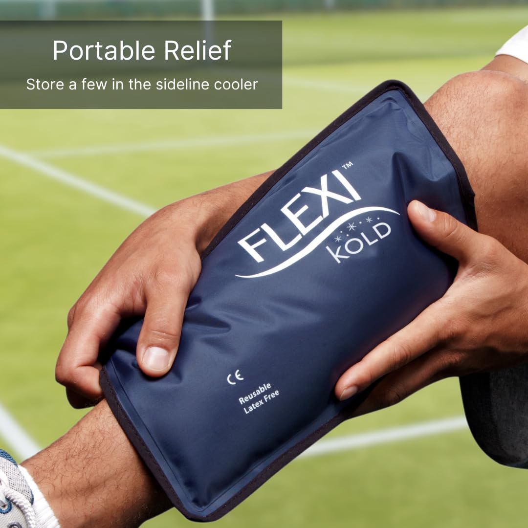 Amazon.com: 2 FlexiKold Gel Ice Packs - Ice Packs for Injuries