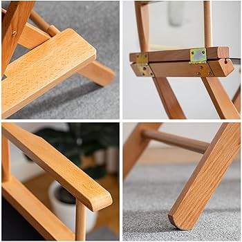 Amazon.co.jp: Cutdred 折りたたみ ディレクターズチェア 木製