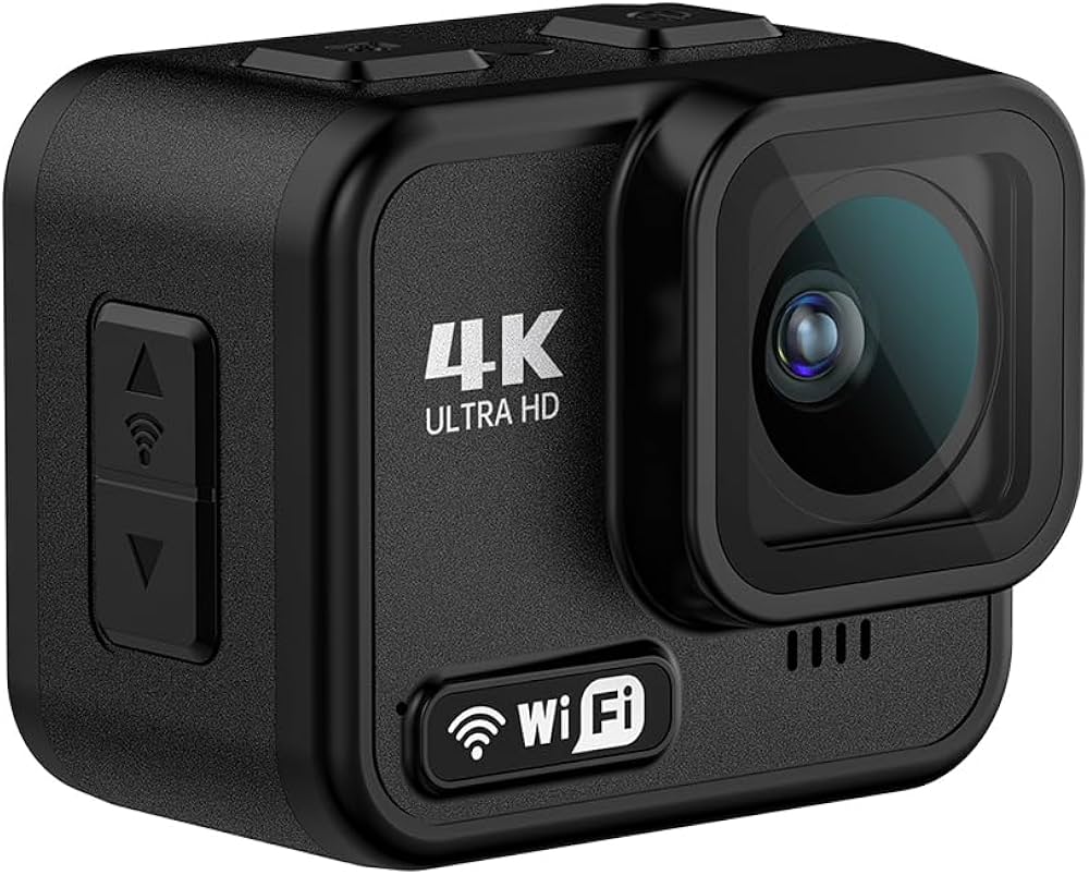 Amazon | アクションカメラ 防水 IPX8 4K/1200万画素 2.1インチ