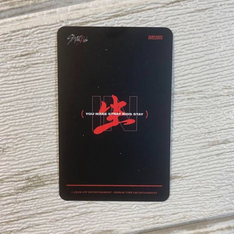 Amazon.co.jp: Stray Kids IN生subk特典ヨントン スキズ ハン限定