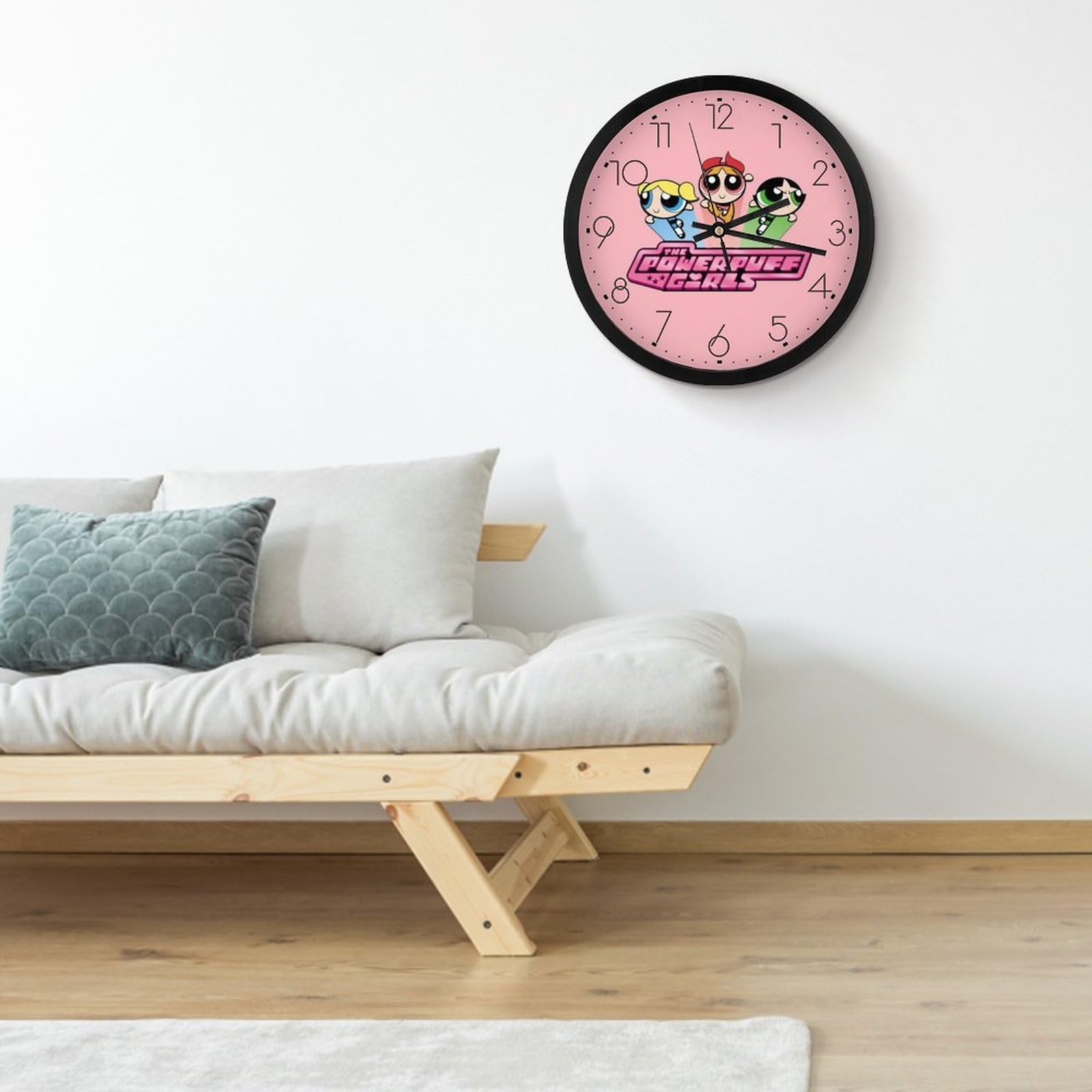 Amazon.co.jp: パワーパフガールズ 掛け時計 おしゃれ 北欧 壁掛け時計