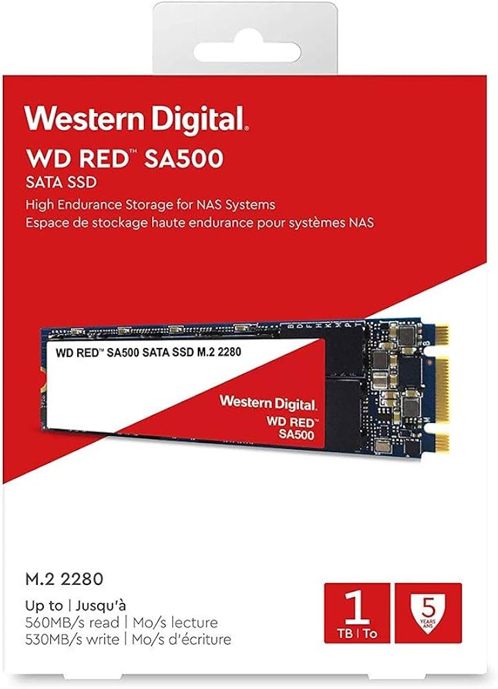 Amazon | WDS500G1R0B [WD Red SA500 NAS SATA SSD（500GB M.2(2280