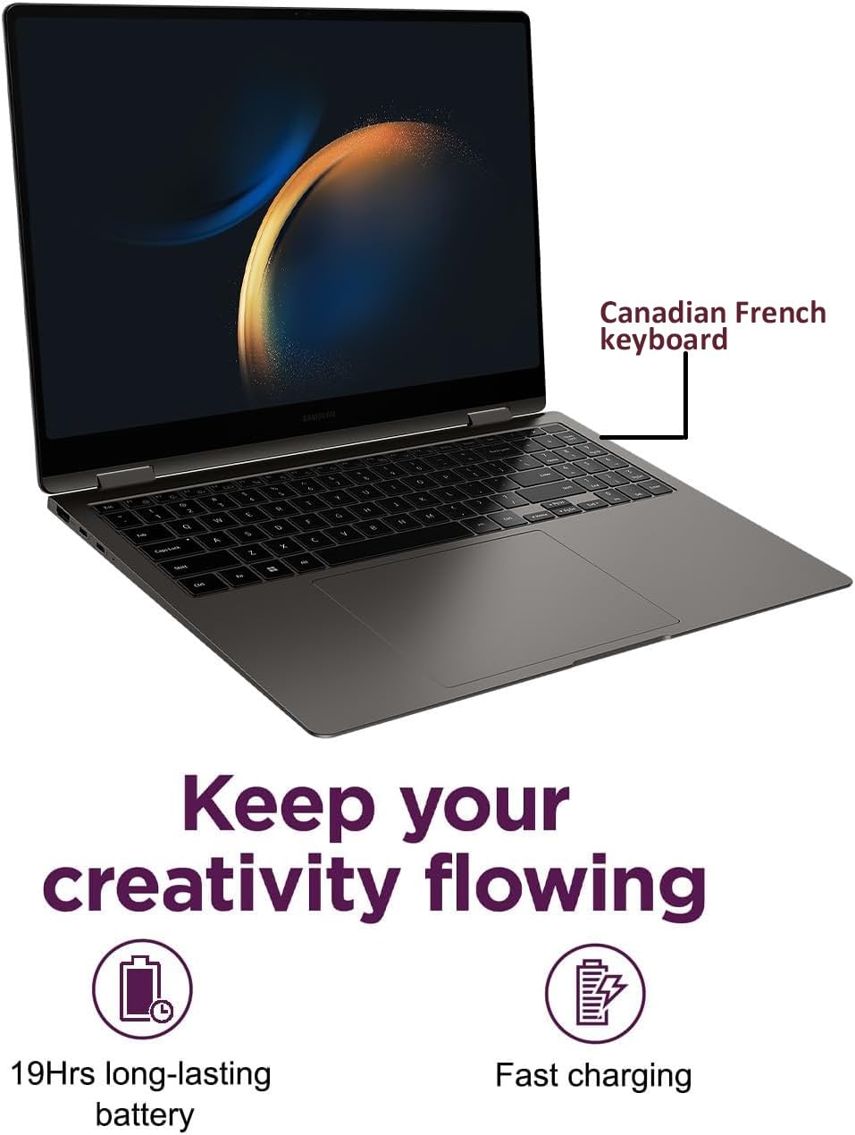 Amazon.com: Samsung Galaxy Book3 Pro 360 2-in-1 Laptop (16