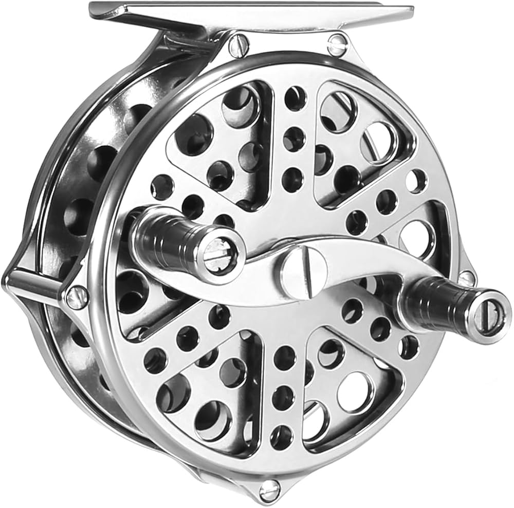 Amazon | 3-4wt クリックアンドパウ フライリール 直径75mm クラシック