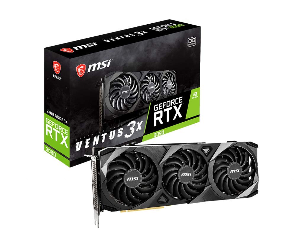 Amazon.com: MSI RTX 3090 Ventus 3X 24G OC Graphics Card 24GB