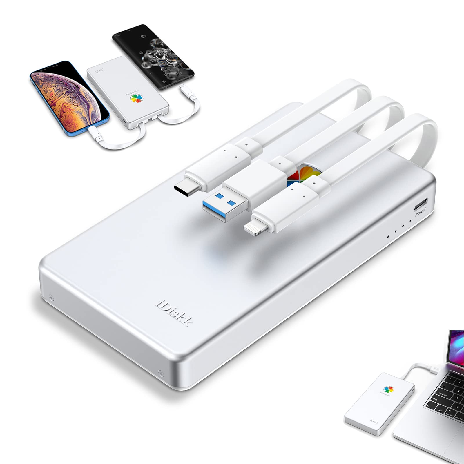 Amazon | 【APPLE mfi認 4096GB iPhone16対応】iDiskk iPhone 外付け