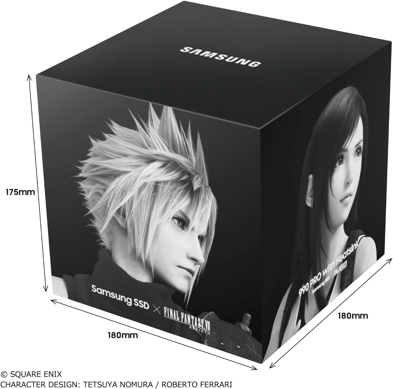 Amazon | Samsung 990 PRO ヒートシンクモデル FF7 リバース コラボ