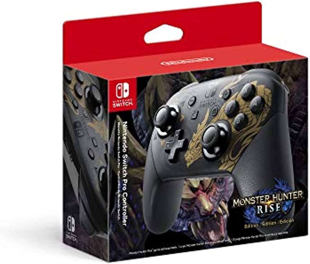 Amazon.com: Nintendo Switch Pro Controller Monster Hunter Rise