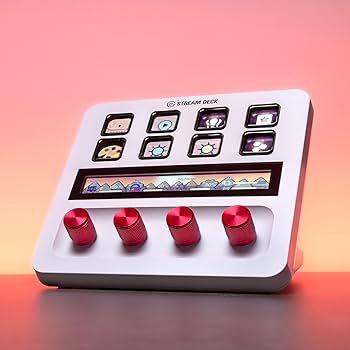 Amazon.co.jp: Elgato Stream Deck +専用 ダイアル/つまみ ピンク