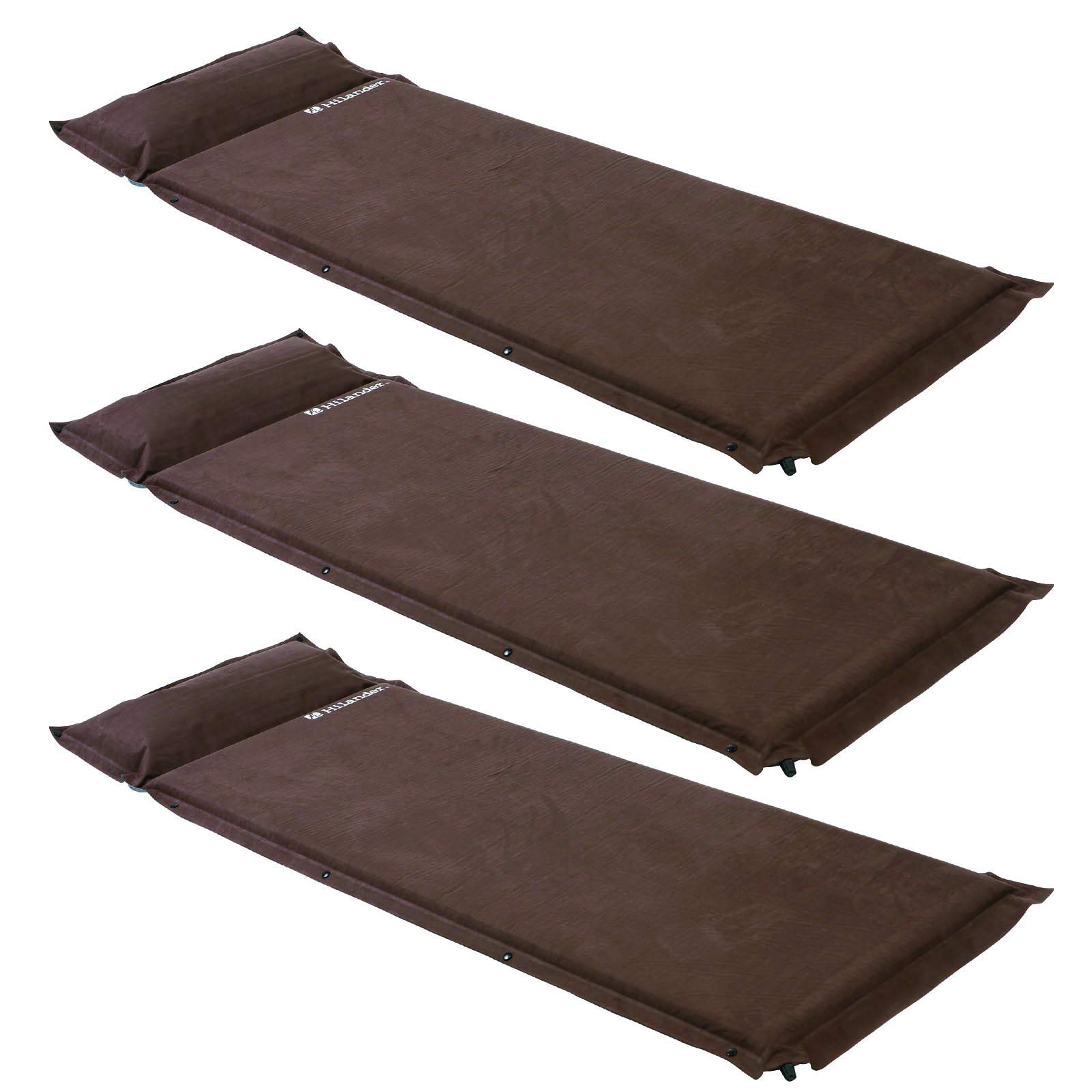 Amazon | Hilander(ハイランダー) スエードインフレーターマット(枕