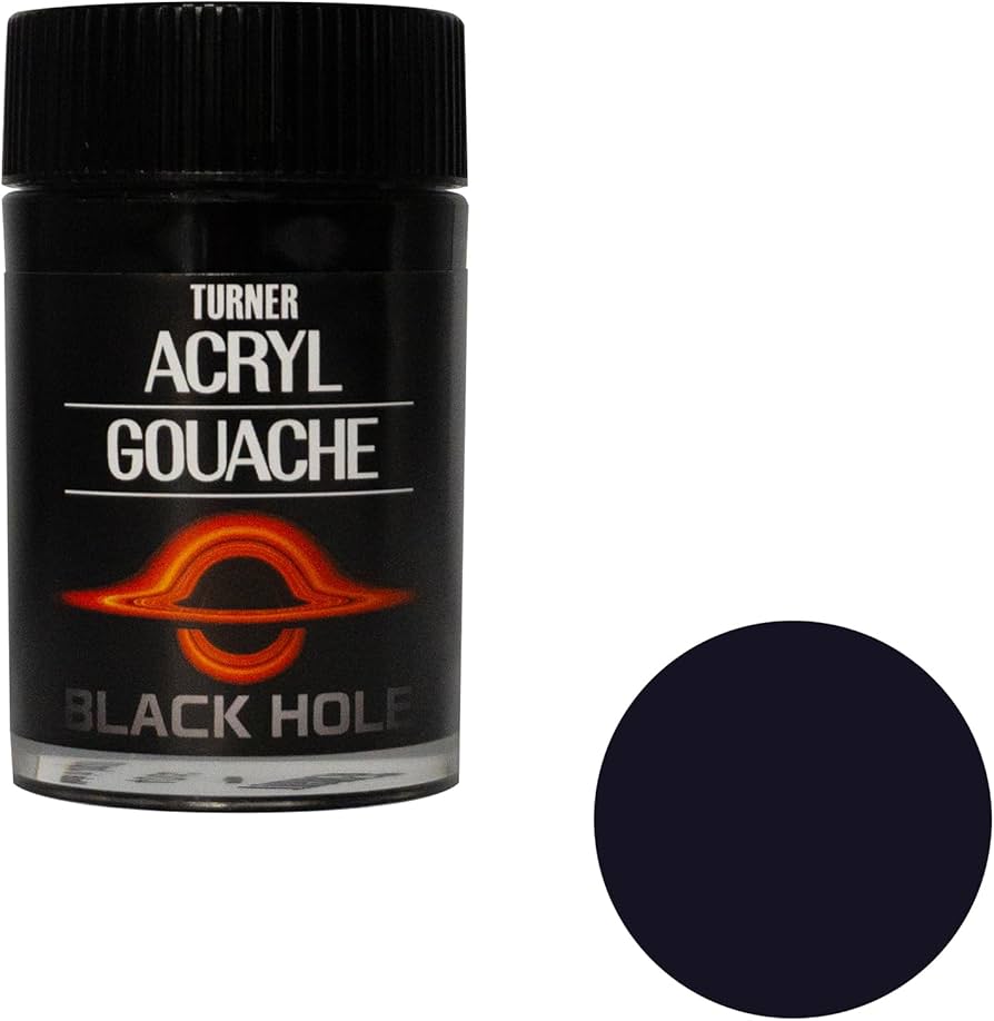 Amazon | ターナー色彩(Turner Colour) アクリルガッシュ ブラック