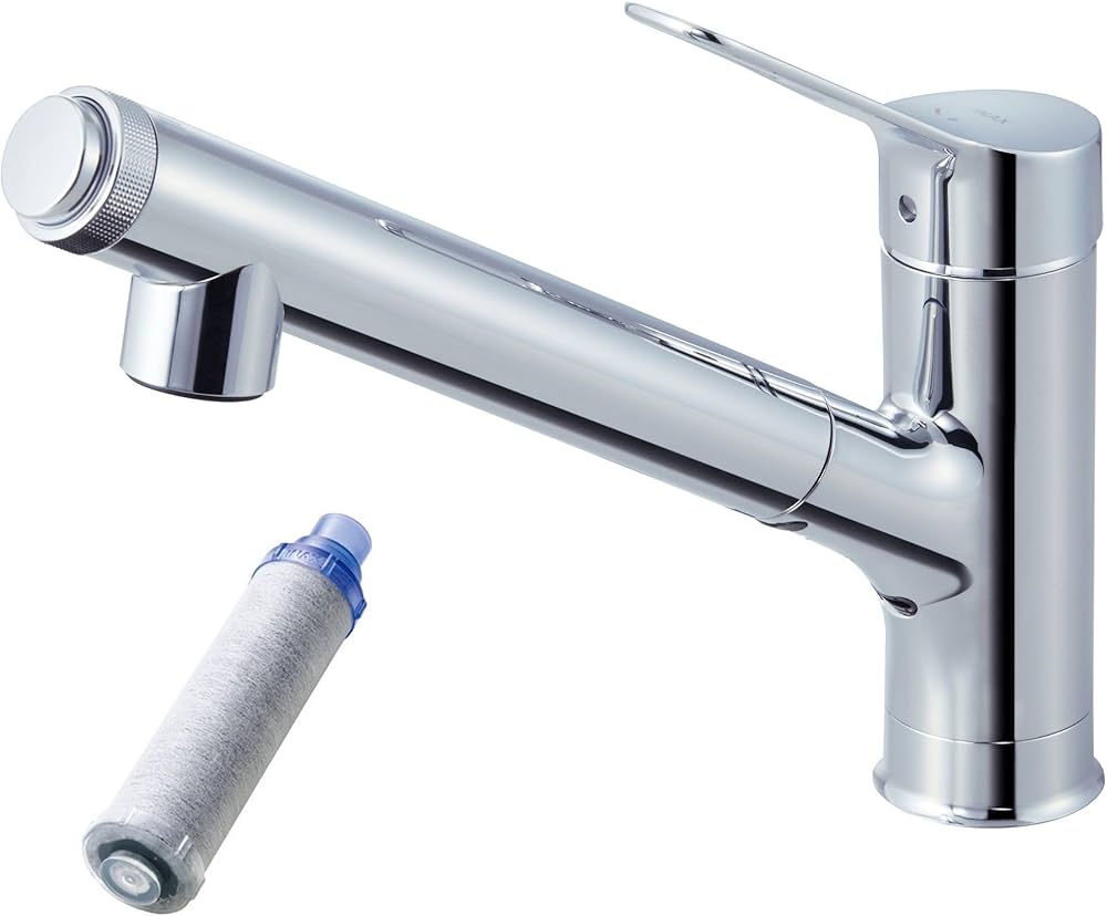 Amazon | LIXIL(リクシル) INAX キッチン用 台付 ハンドシャワー付浄水