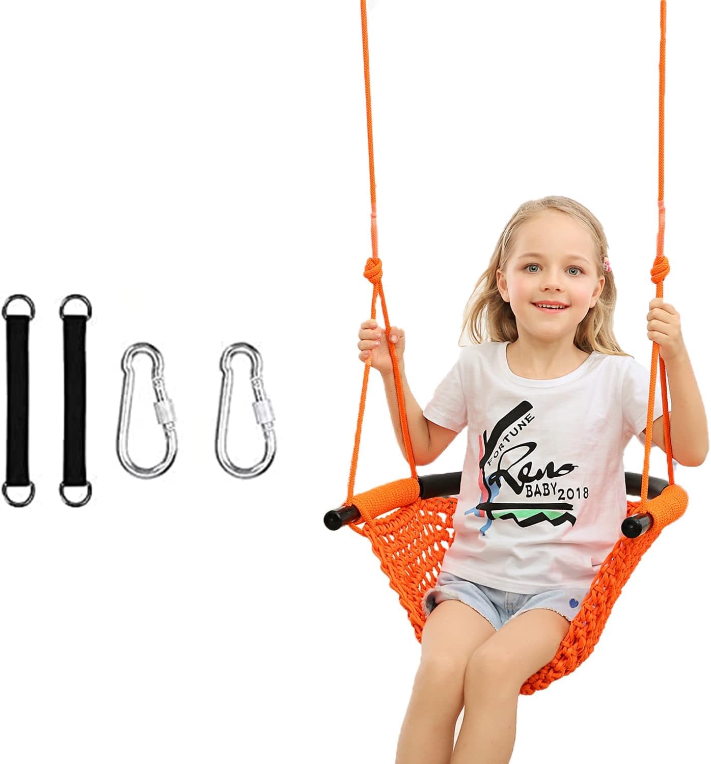 Amazon.co.jp: ブランコ ハンモック 室内 屋外 子供 大人も遊べる 耐