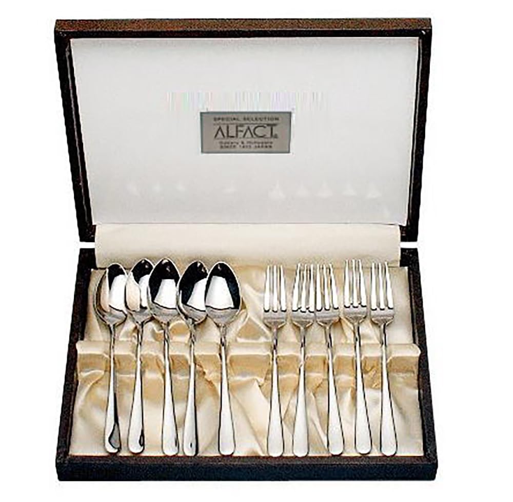 Amazon｜[ALFACT] ディナーカトラリーセット 10本 18-10ステンレス